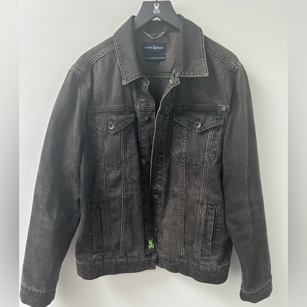 PSYCHO BUNNY Denim Jacket